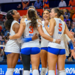 No. 5 Florida Volleyball Maintains Unbeaten Home Record with Sweep Over LSU