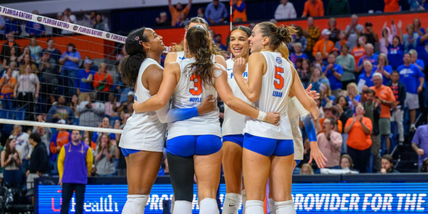 No. 5 Florida Volleyball Maintains Unbeaten Home Record with Sweep Over LSU